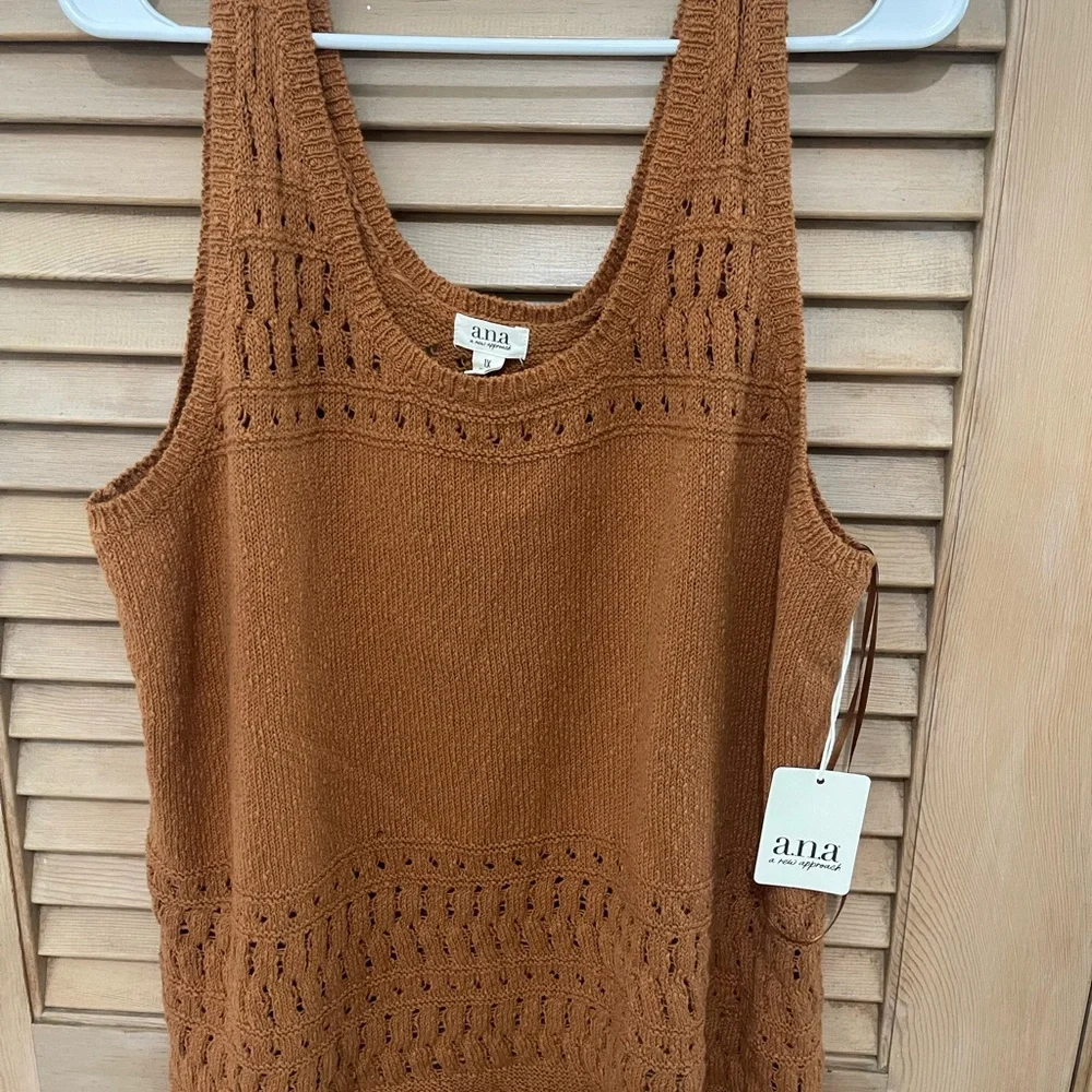 A.N.A. Sweater vest size 1x - Picture 2 of 8